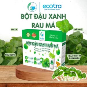 Bột Đậu Xanh Rau Má EcoTra
