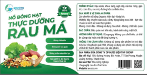 Nổ bỏng hạt thực dưỡng rau má